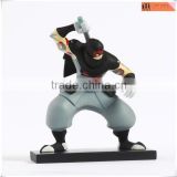 customized resin ninja figures with base,customized japanese anime cartoon resin figures,high quality resin figures factory