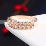 Free Shipping Silver Plated Clear Crystal 1gram Gold Rings 2016 thumbnail-4