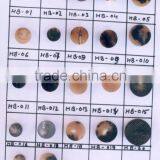 Buffalo Horn Blank Black Button for Garment in India 2016 thumbnail-4