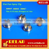 CT 800050 Flat Fan Brass Removable Cap Uni Jet Nozzle