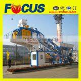 New Design! Yhzs50/60 Mobile Concrete Batching Plant, Movable Concrete Mixing Machine