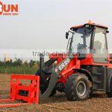 2.0 Ton Qingdao Everun Farm Machinery Small Snow Shovel Loader With Tyre Chain thumbnail-2