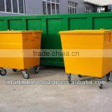 1100lt Metal Waste Container Bin thumbnail-1