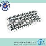 M2540 Modular Plastic Conveyor Belt with Rubber