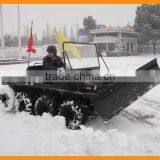 XBH 8x8-2 Amphibious Vehicle With Forklift Reversible Snow Plough Shovel Snow Special Car Snow Cleaning Vehicle thumbnail-3