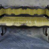 Chinese Style Living Room Two Seat Solid Wood Sofa thumbnail-1