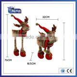 Christmas Decoration Supplies Small Standing Deer Elk With Retractable Legs thumbnail-2