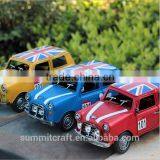 Vintage England Flag Off-road Vehicle Metal Handmade Model Car thumbnail-1