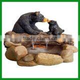 FO-1193 Big Bear With Small Bear Fountain thumbnail-1