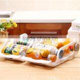 Plastic 4-pack Beer Bottle Holder for Refrigerator BPA-Free Bottle & Jar Rack thumbnail-2