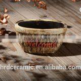 Hot Sale Novelty / Unique Cement Indoor Plant Pot thumbnail-2