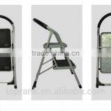 2 Steps Multifunction Heavy Duty Folding Adjustable Step Ladder thumbnail-2