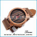 Top-end Engraved Wooden Watches Luxury Digital Wood Watch thumbnail-1