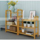 Japanese Style Bamboo Wooden Shoes Rack thumbnail-4