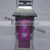 Geometric Pierced Design Decorative Led Metal Candle Lantern thumbnail-2
