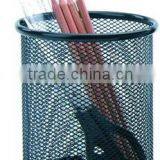 High Quality Office Desk Metal Mesh Decorative Pen Holder thumbnail-2