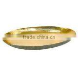 Black & Golden Iron Metal Fancy Tray thumbnail-1