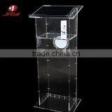 Factory Wholesale Acrylic Cheap Clear Church Podium Pulpit thumbnail-4