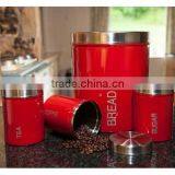 Round Metal Biscuit Jar thumbnail-3