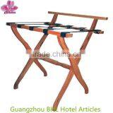 Solid Wood Hotel Luggage Rack Folding Luggage Rack thumbnail-1