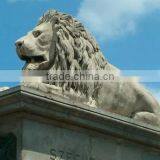 White Marble African Lion Statue thumbnail-1