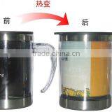 Top Quality Stainless Steel Double Wall Water Bottle With Magic Design thumbnail-3