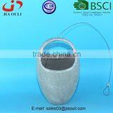 BSCI Audit Factory bucket shape Hanging or Freestanding Decorative Ceramic Flower Planter Vase Holder