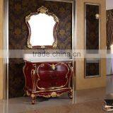 French Bathroom Vanity;Hand Carved Mirror Cabinet,Classical Bathroom Cabinet;Bathroom Furniture(BF08-4035) thumbnail-1