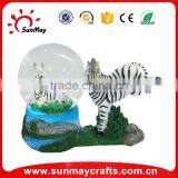 45mm Water Globe With Swan Figurine thumbnail-3