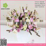 Autumnal Artificial Camellia Flower Decorative Landscaping Flower Bouquet thumbnail-3