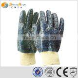 Sunnyhope Blue Chips Enforced Knit Wrist Nitrile Gloves thumbnail-1