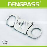 CC-1008 9.1cm 2CR13 Stainless Steel Rectangle-Shaped Full Metal Cigar Cutter thumbnail-1