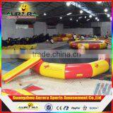 High Quality Jumping Trampoline Inflatable Water Trampoline Inflatable Floating Island for Sale