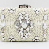 Vintage Style Crystal Stone Evening Bag thumbnail-3