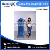 Premium Quality Blue and Silver Christmas Mailbox thumbnail-4