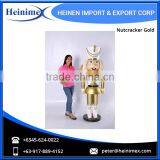 New Arrival Creative High Quality Handmade Gold Color Nutcracker for Christmas thumbnail-3
