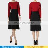 Long Sleeve Work Shealth Winter Dresses Lady Office Dress thumbnail-2