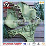 Full Open Fashion OEM Sexy Triangle Swimwear Bikini thumbnail-3