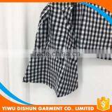 Women Latest Design Custom Embroidery Check Long Sleeve Shirt thumbnail-2