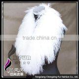 CX-A-52R Winter Women Big Detachable Mongolian Lamb Fur Collar thumbnail-2