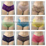Very Hot Sale Mix Flower Lingerie Sexy Panties Lace Boyshorts S M L Size For $0.32 thumbnail-6