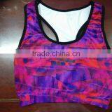 2016 New Women's Sports Bras Shapewear Seamless Yoga Exercise Walk Lady Underwire Top thumbnail-1