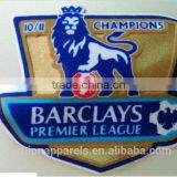 Flock Cheap Custom Heat Transfer Embossed Label for Clothing thumbnail-2