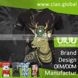 Ciao Sportswear Best Technique Heat Transfer Printing Ringer t Shirt for Sport thumbnail-3