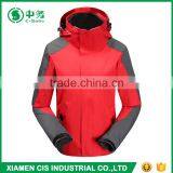 High Quality 100 Polyester Soft Shell Women Blank Windbreaker Jacket thumbnail-3