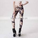 Summer New Design Womens Fitness Leggings Women Camouflage High Waist Skiny Stretch Sports Pants thumbnail-2