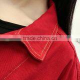 Zm35758a Ladies Stylish Denim Coat Wholesale Fashion Jackets thumbnail-5