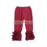 Wholesale Giggle Moon Latest Design Fall and Winter Children Girls Cotton Triple Ruffle Leopard Grain Pants thumbnail-5