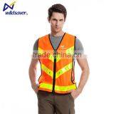 Hi Vis LED Police Flashing Safety Reflective Vest thumbnail-5