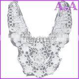 Water Soluble Lace 100% Cotton African Chemical Lace Collar for Shirt and Dress thumbnail-5